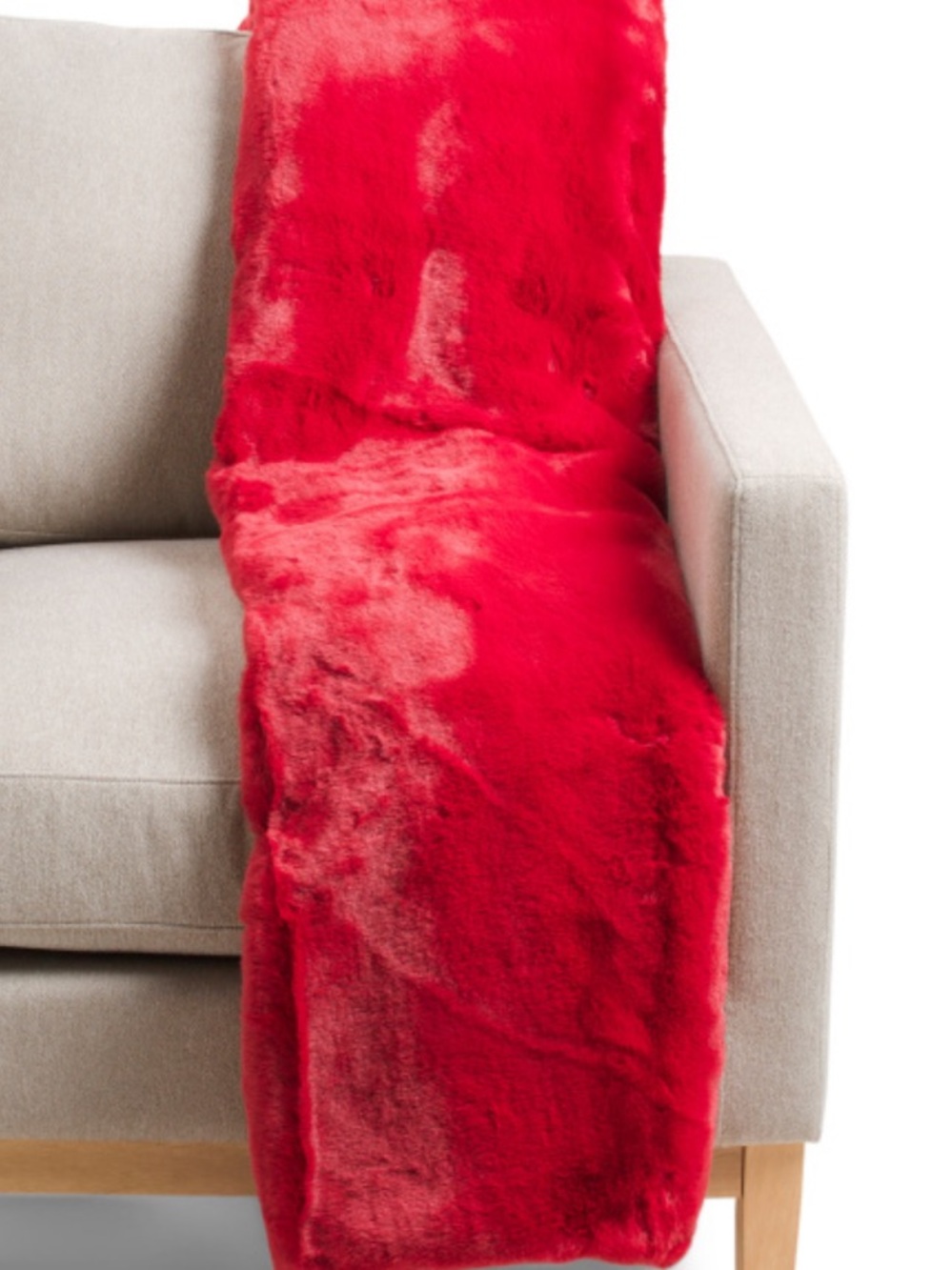Rachel Rachel Roy Faux Fur Throw